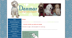 Desktop Screenshot of danmarlabradoodles.com